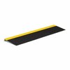 Pig TuffGrit Step Cover w Extra Coarse Grit 9in W x 30in L x 1in H w Adhesive or Mechanical Fasteners FLM3024-YB